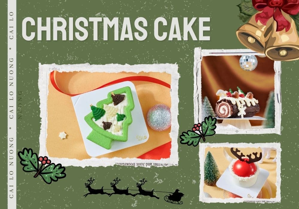 Gợi ý các loại bánh Giáng sinh đẹp mắt, ngon và chất lượng