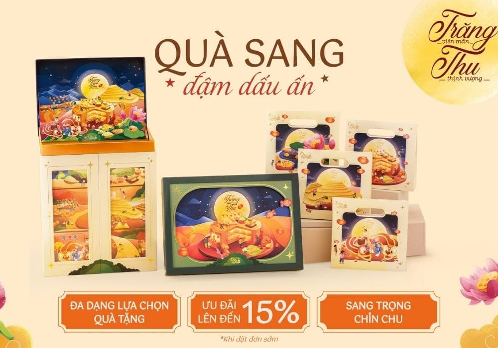 Thương hiệu bánh trung thu biếu, làm quà tặng cho doanh nghiệp, nhân viên và người thân – Cái Lò Nướng