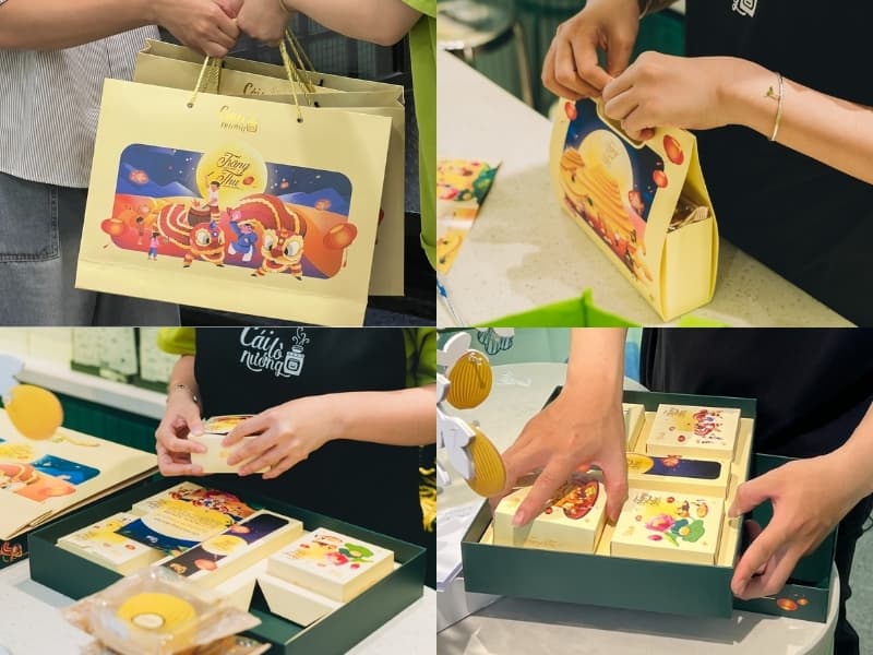 “Bộ sưu tập” set bánh Trung Thu “Trăng Viên Mãn, Thu Thịnh Vượng” từ Cái Lò Nướng