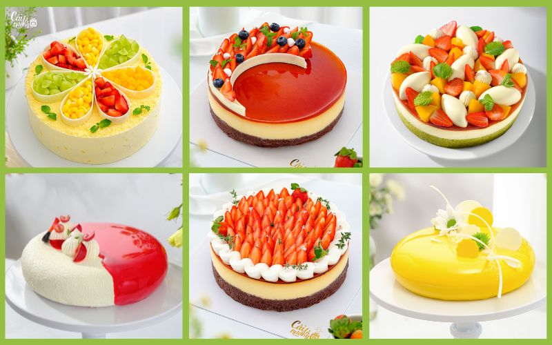 Bánh kem đẹp của tiệm Cái Lò Nướng
