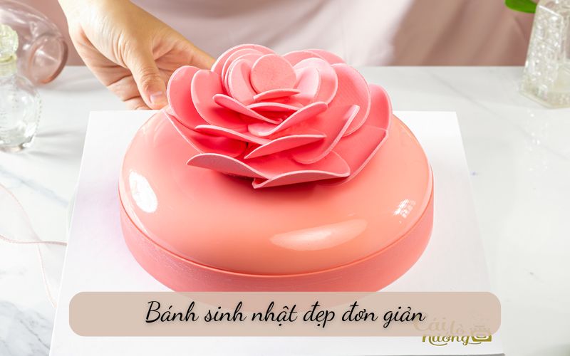 bánh sinh nhật đẹp đơn giản