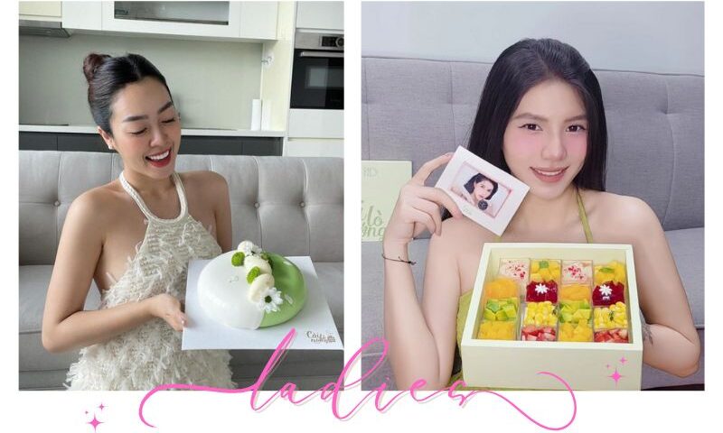 bánh sinh nhật sang trọng cho nữ