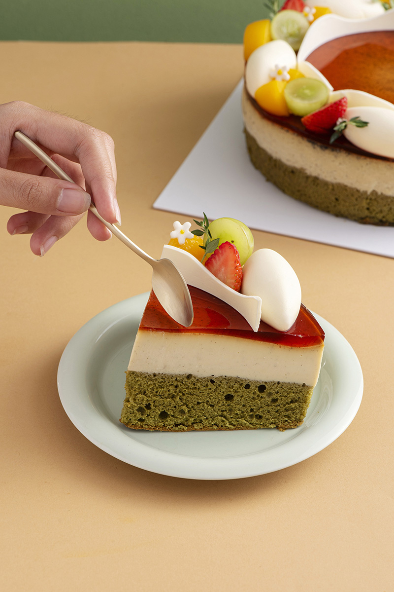 Soft Glow - Flan Gato Mè Đen Matcha