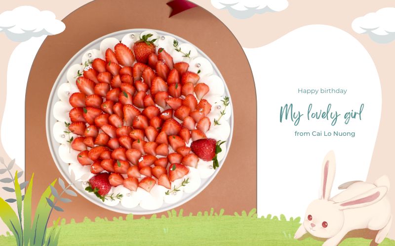 bánh sinh nhật con gái