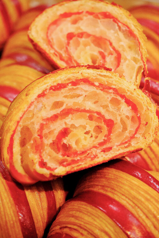 Red croissant
