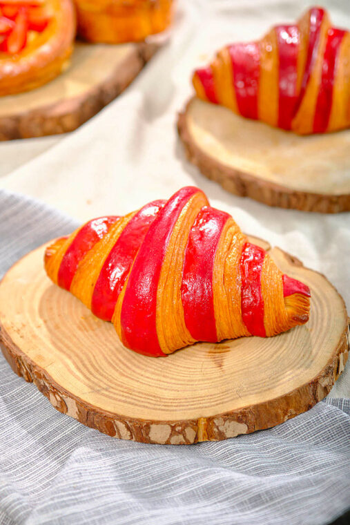 Red croissant