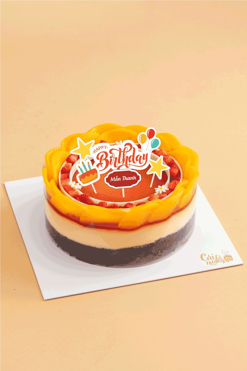 Flan Gato Peach Flower– Flan Gato Đào Dâu