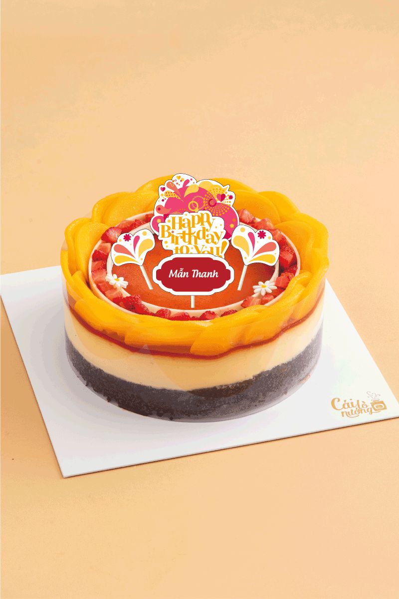 Flan Gato Peach Flower– Flan Gato Đào Dâu