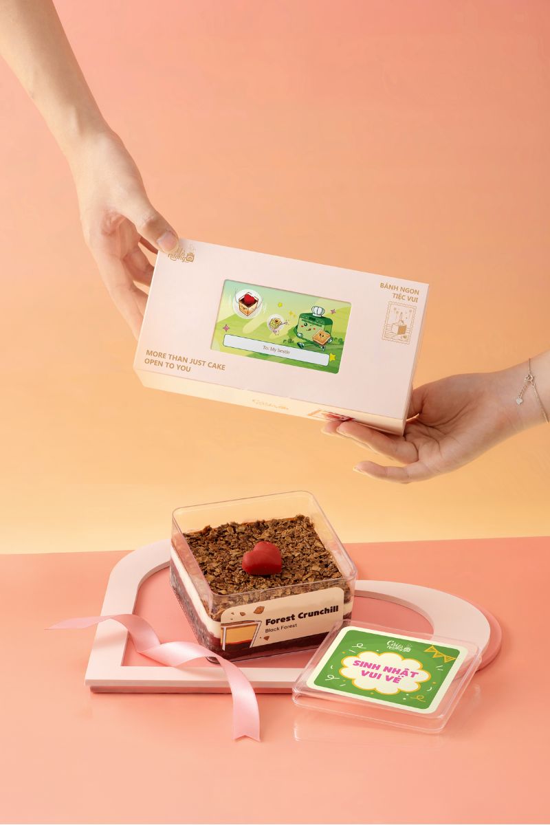 Hộp 2 bánh Crunchill (tùy chọn vị bánh)