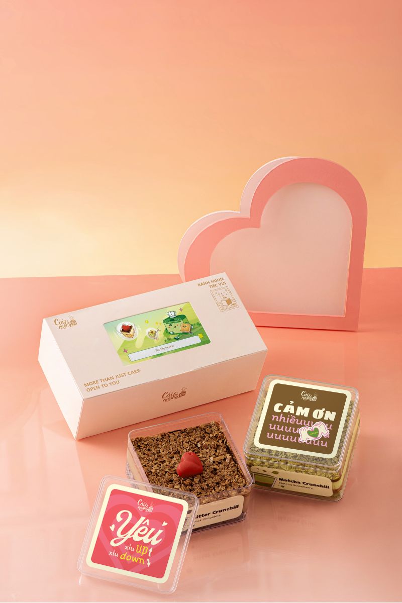 Hộp 2 bánh Crunchill (tùy chọn vị bánh)