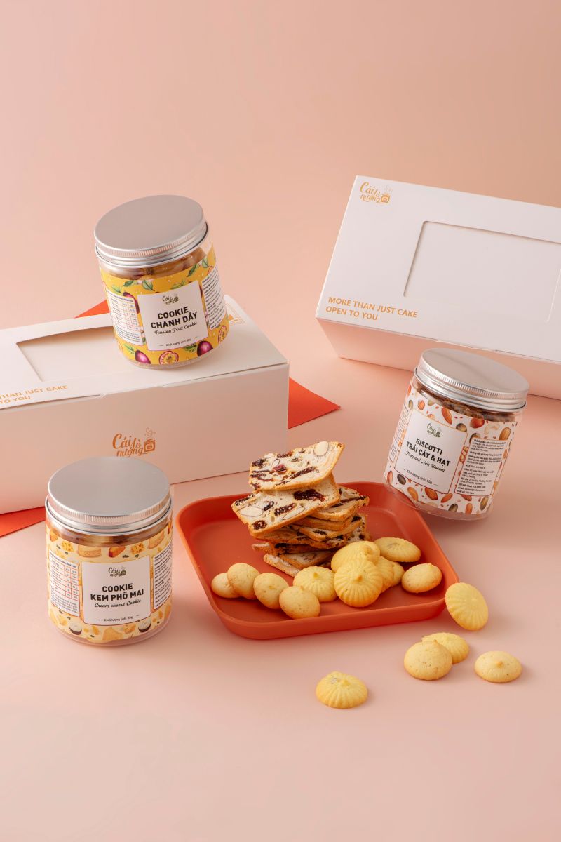 Hộp Set 3 Cookie Tùy Chọn