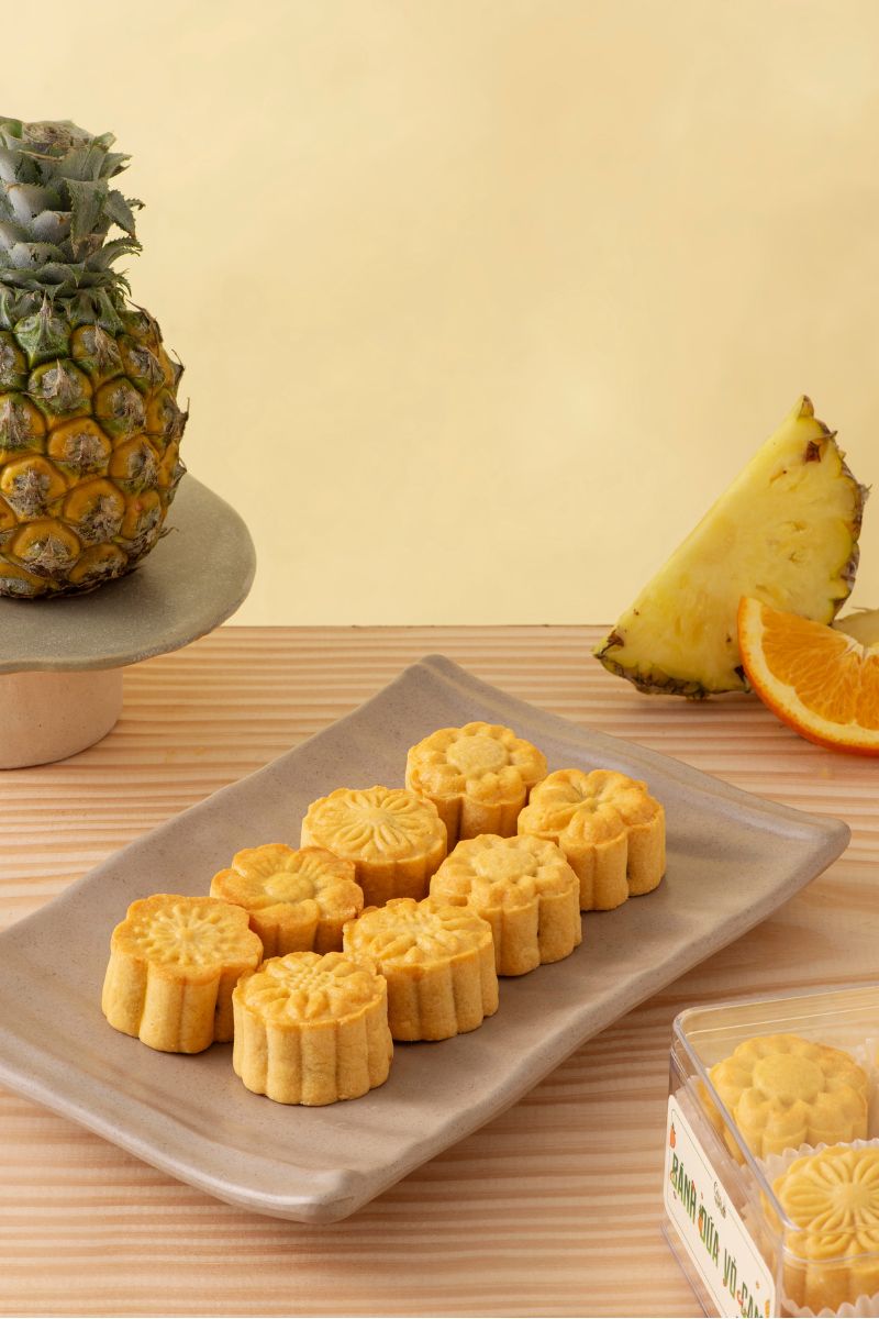 Hộp Bánh Dứa Vỏ Cam