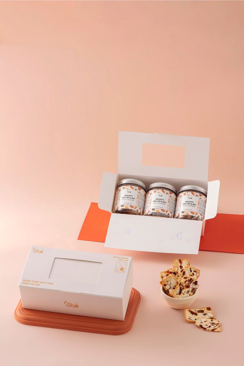 Hộp Set 3 Cookie Tùy Chọn