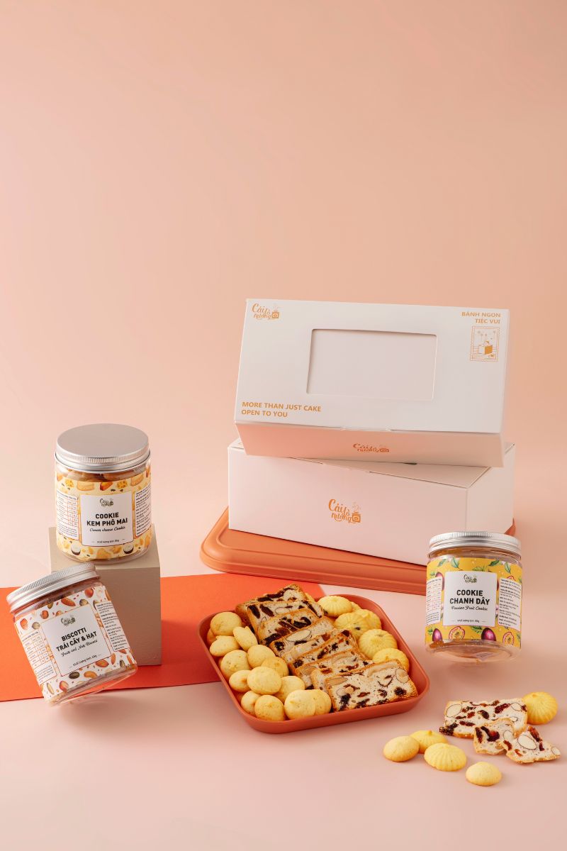 Hộp Set 3 Cookie Tùy Chọn